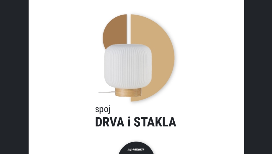 Spoj drva i stakla