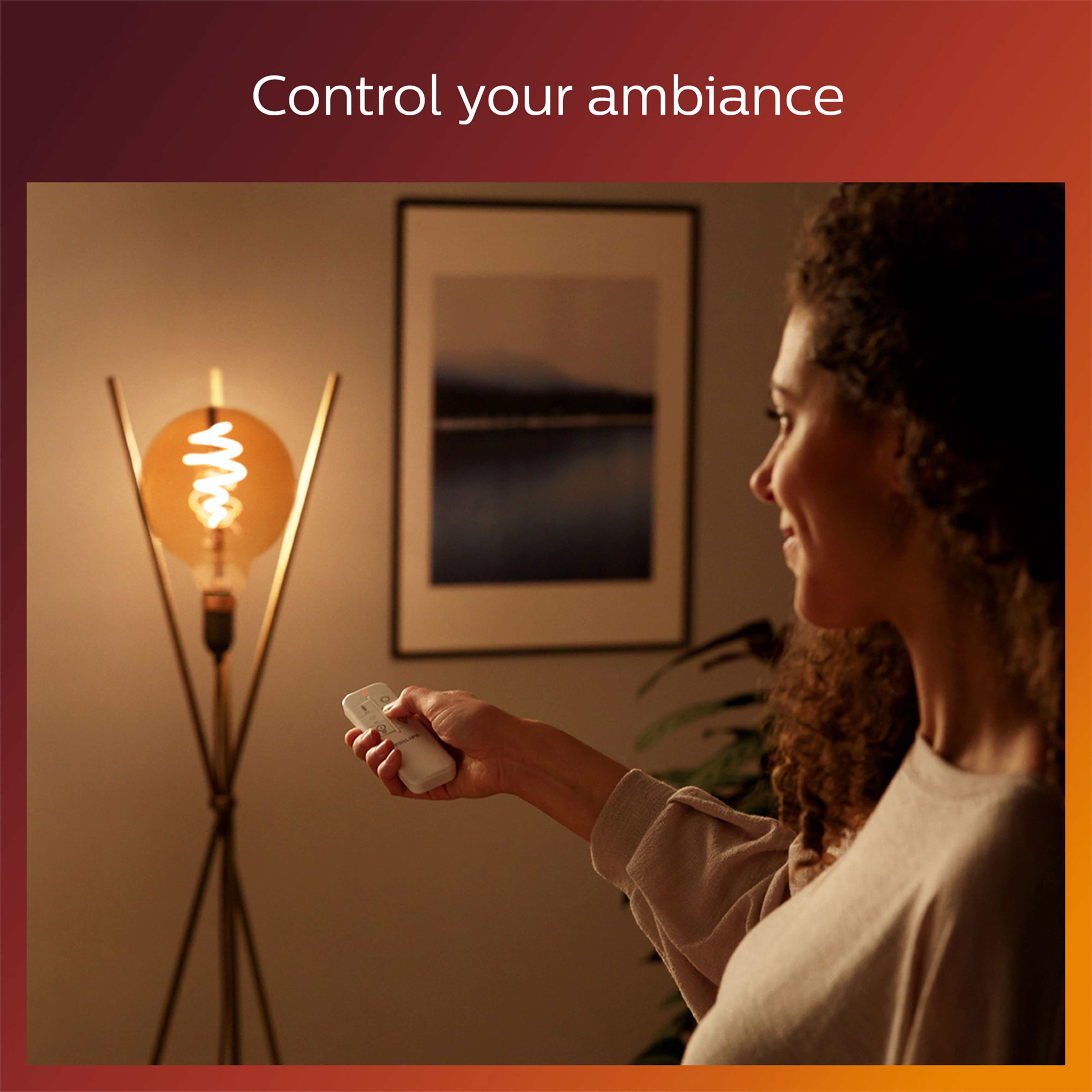 Edison ST64 žarulja jantarno staklo