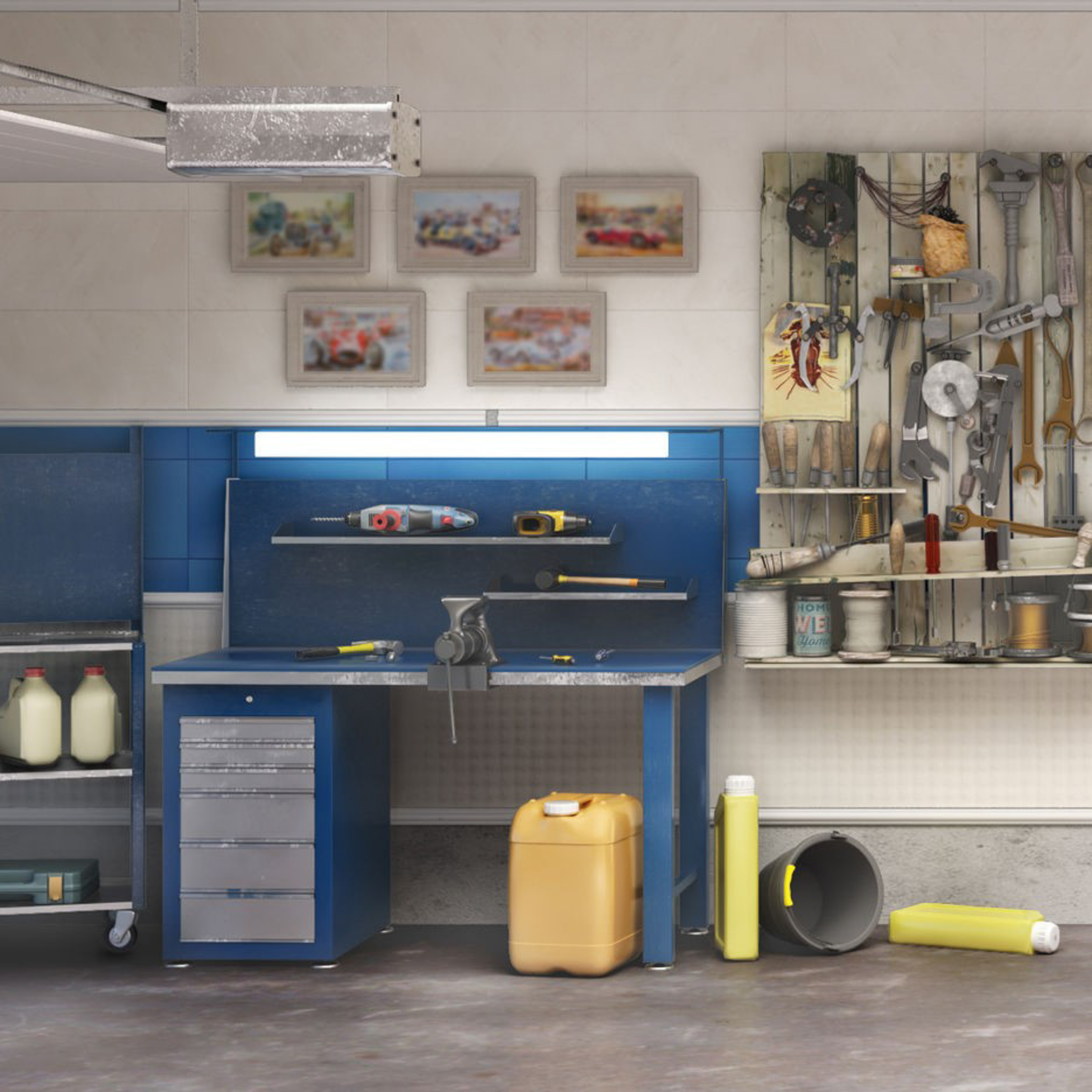 Vodotijesne LED svjetiljke: Standard za garaže 