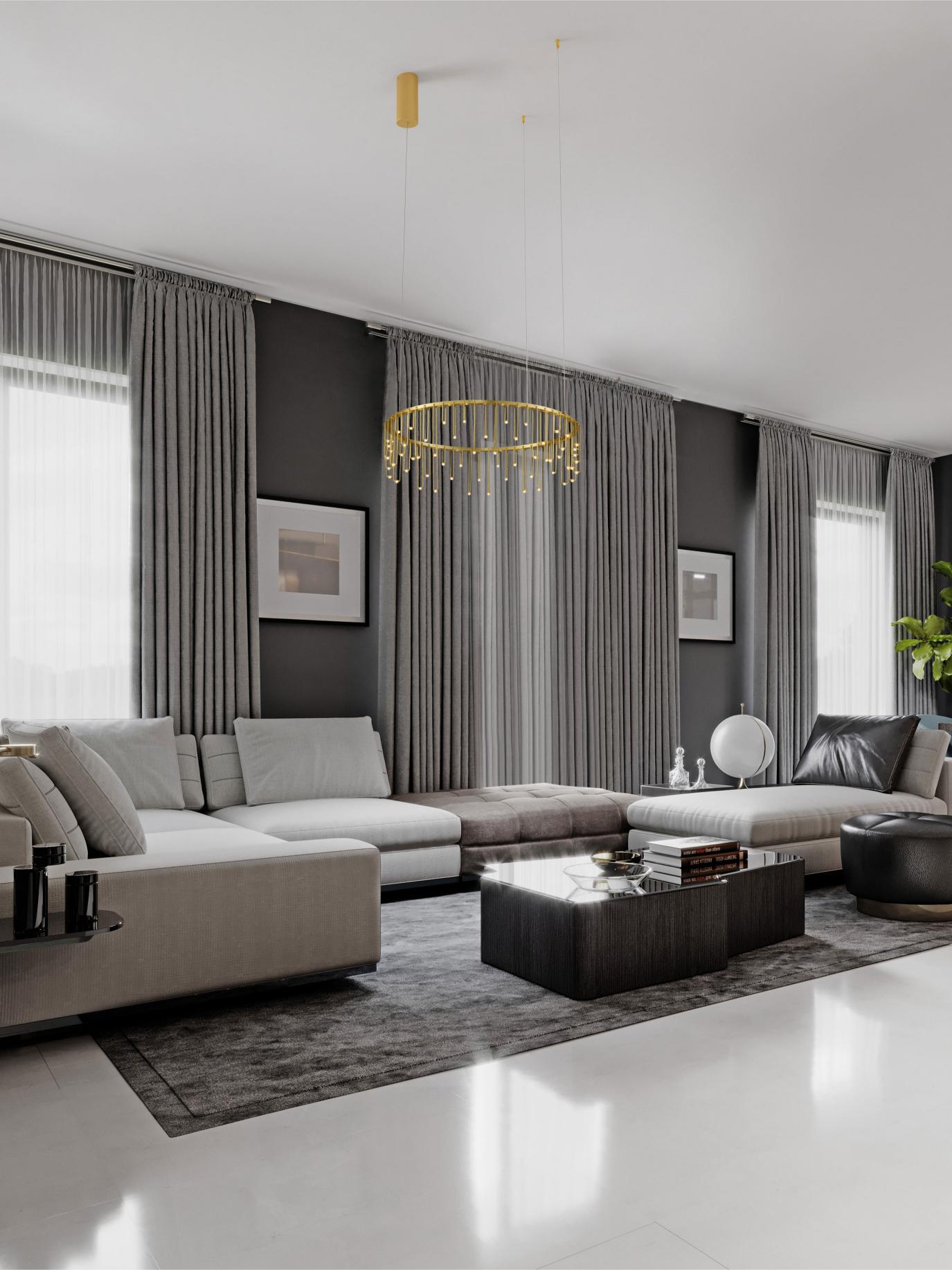 Moderna stropna lampa: Spoj estetike i pametne tehnologije