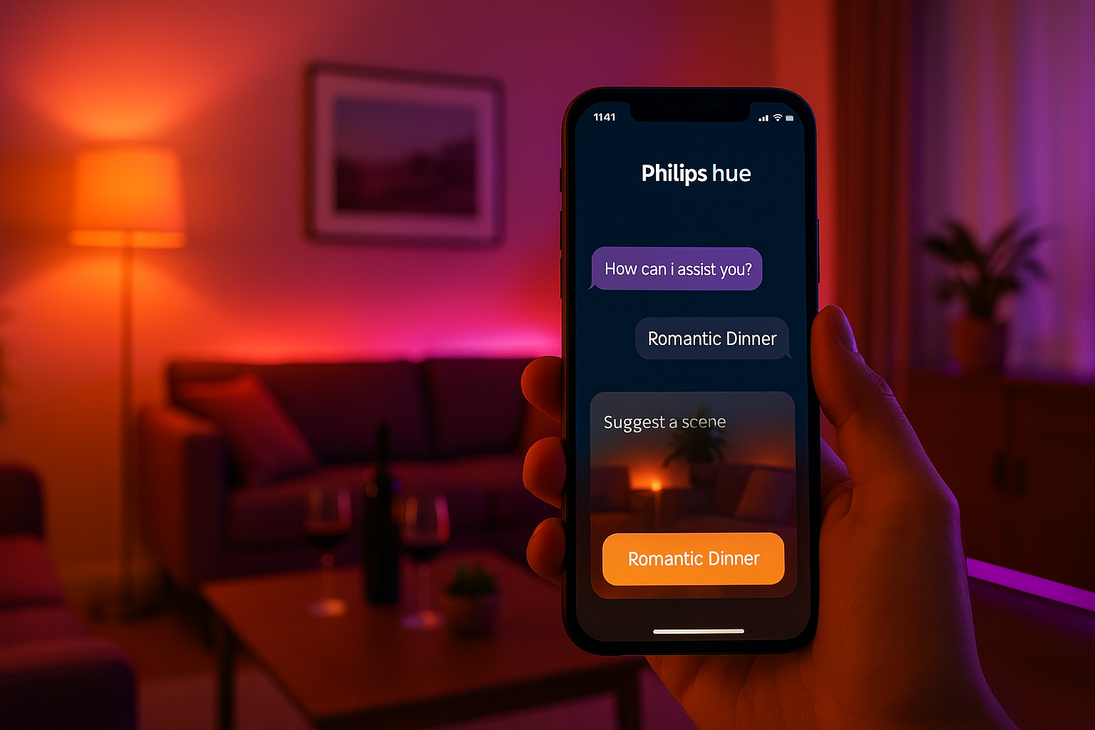 AI Philips HUE