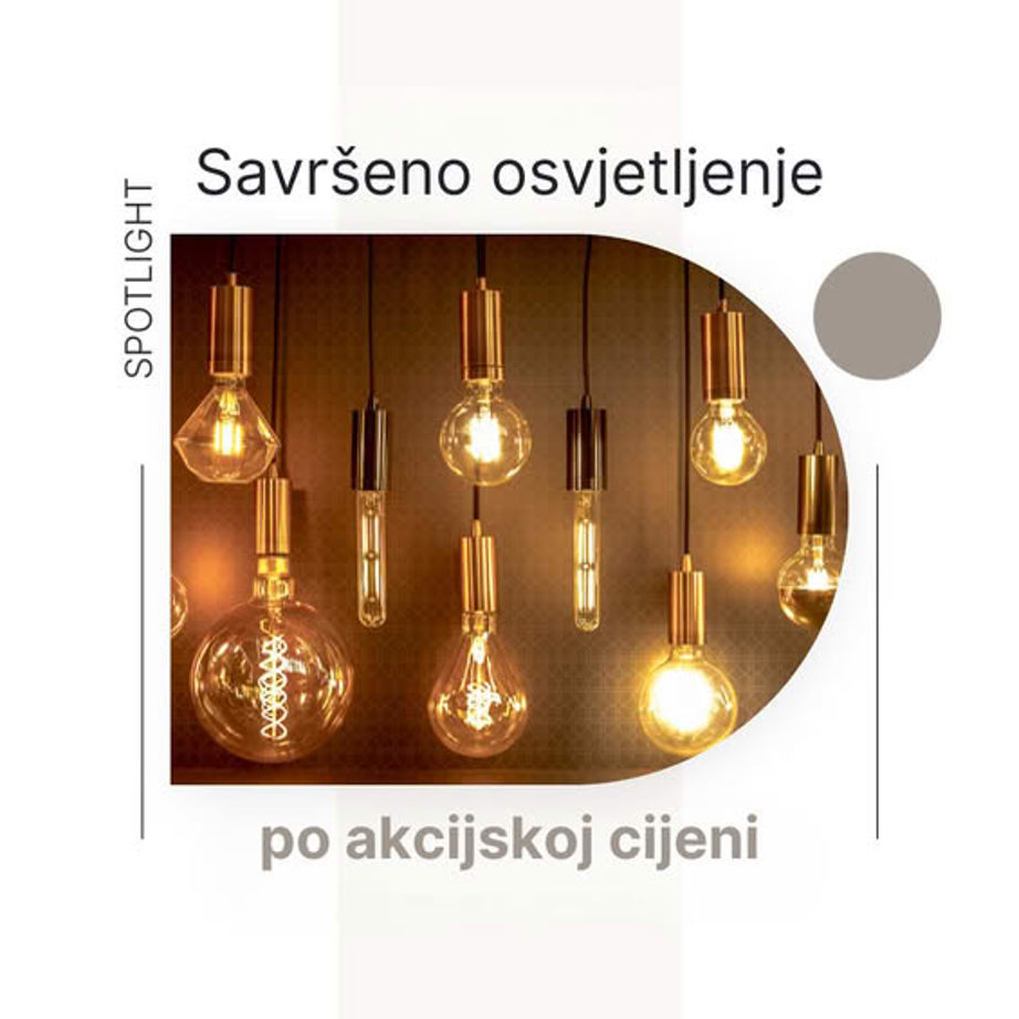 Akcija rasvjete do -67%: opremite dom vrhunskim rasvjetnim tijelima po super cijenama