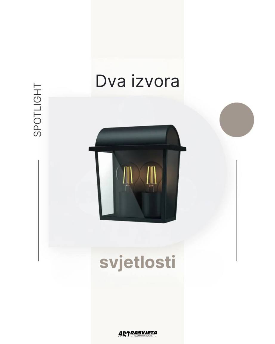 Atmosfera uvijek po vašoj mjeri: upoznajte Harvest zidnu lampu