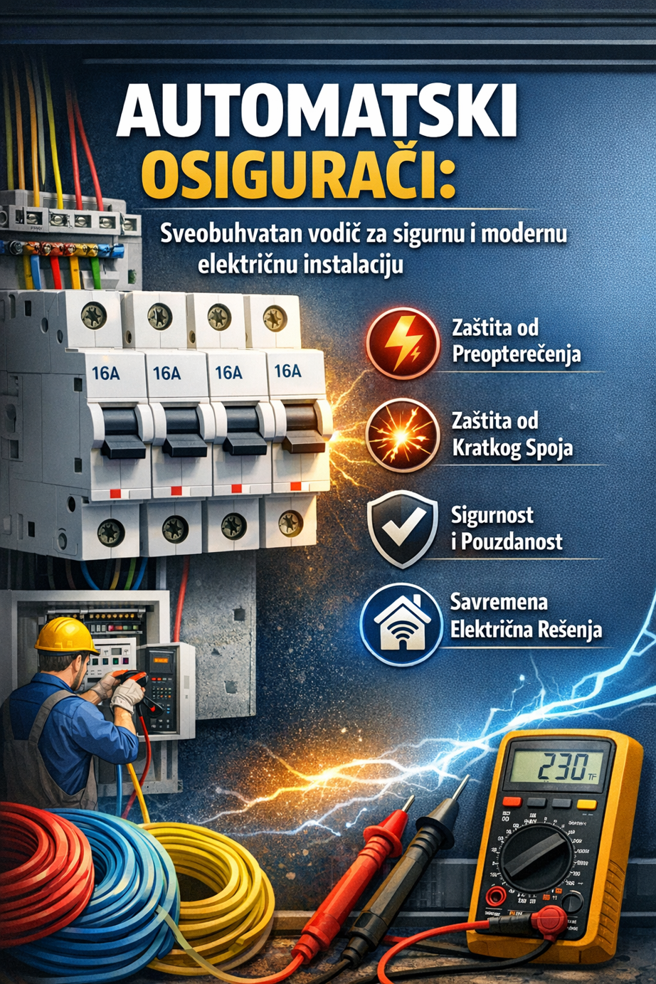 Automatski osigurači: Sveobuhvatan vodič za sigurnu i modernu električnu instalaciju