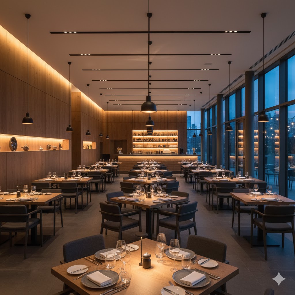 Blagovaonica (glavna sala) Najvažniji dio restorana.