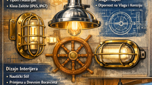 Brodska lampa: Sveobuhvatan vodič kroz odabir, tehničke specifikacije i dizajn interijera