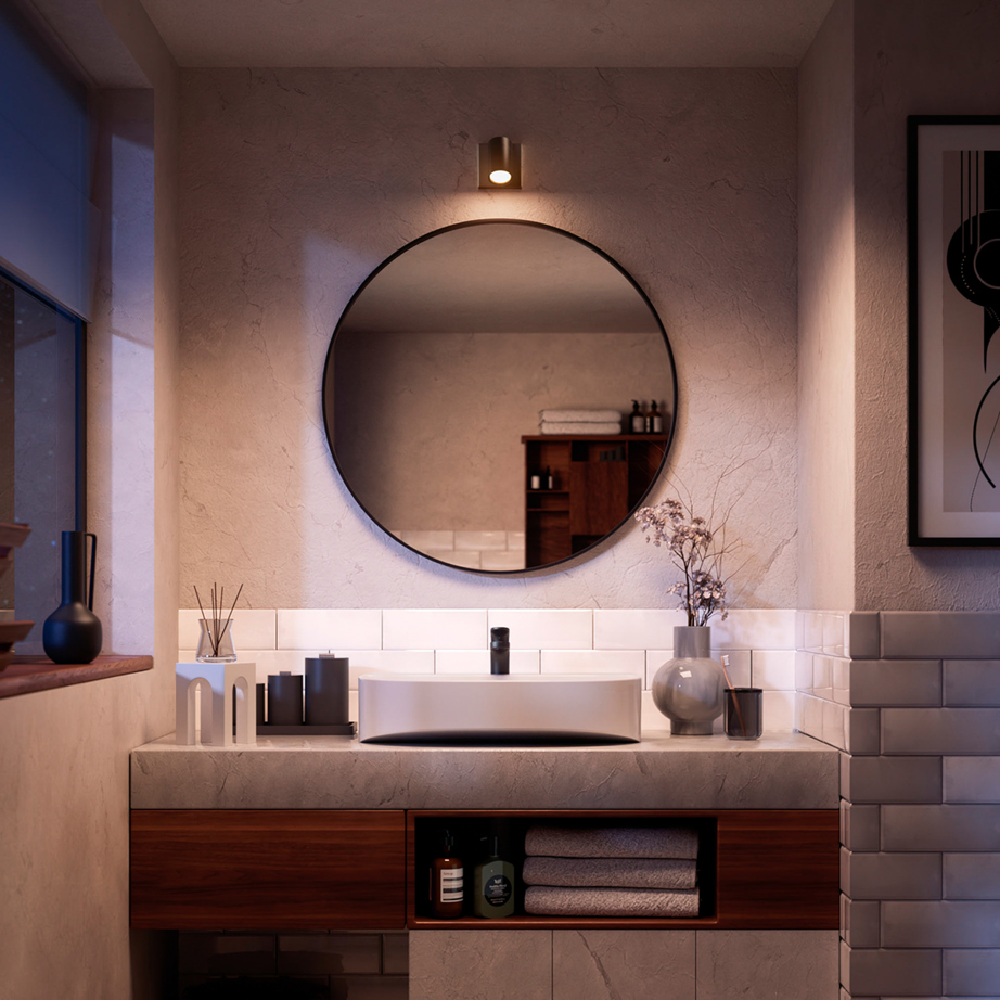 Brza transformacija kupaonice: IP zaštita, funkcionalnost i opuštanje s Hue rasvjetom