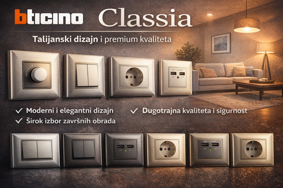 Bticino Classia: Potpuni vodič kroz najmoderniji modularni sustav za vaš dom