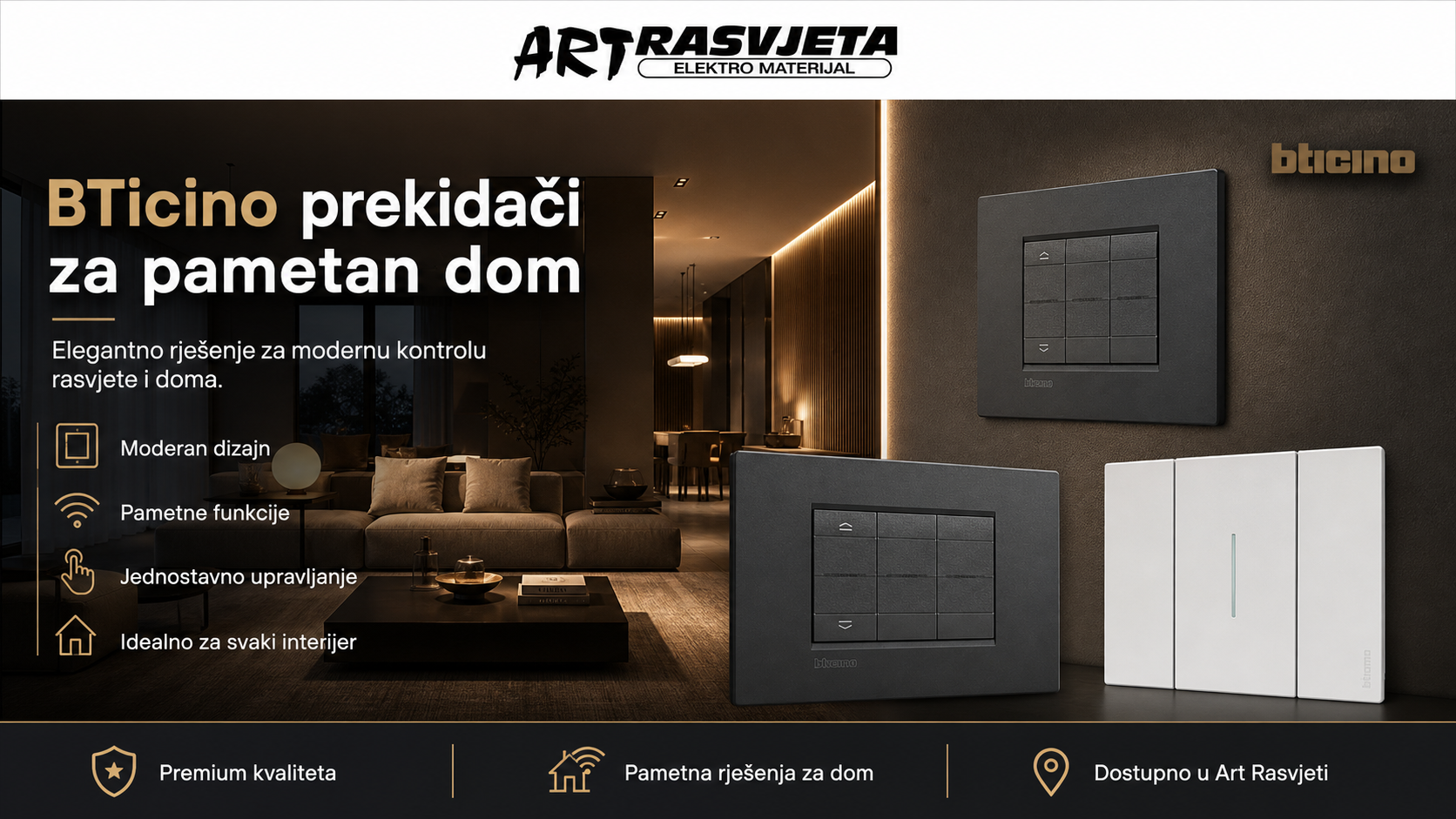 BTicino prekidači za pametan dom