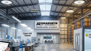Budućnost industrijske rasvjete: Kako smanjiti troškove za 70% i povećati produktivnost u 2026. godi