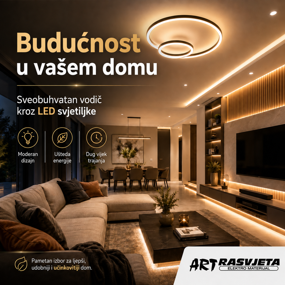 Budućnost u vašem domu: Sveobuhvatan vodič kroz LED svjetiljke