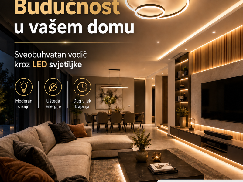 Budućnost u vašem domu: Sveobuhvatan vodič kroz LED svjetiljke