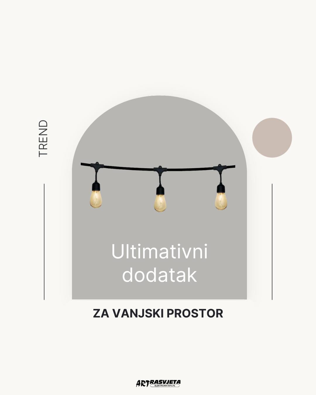 Dekorativni solarni LED kabel – hit ljeta za terase i balkone | ART ...