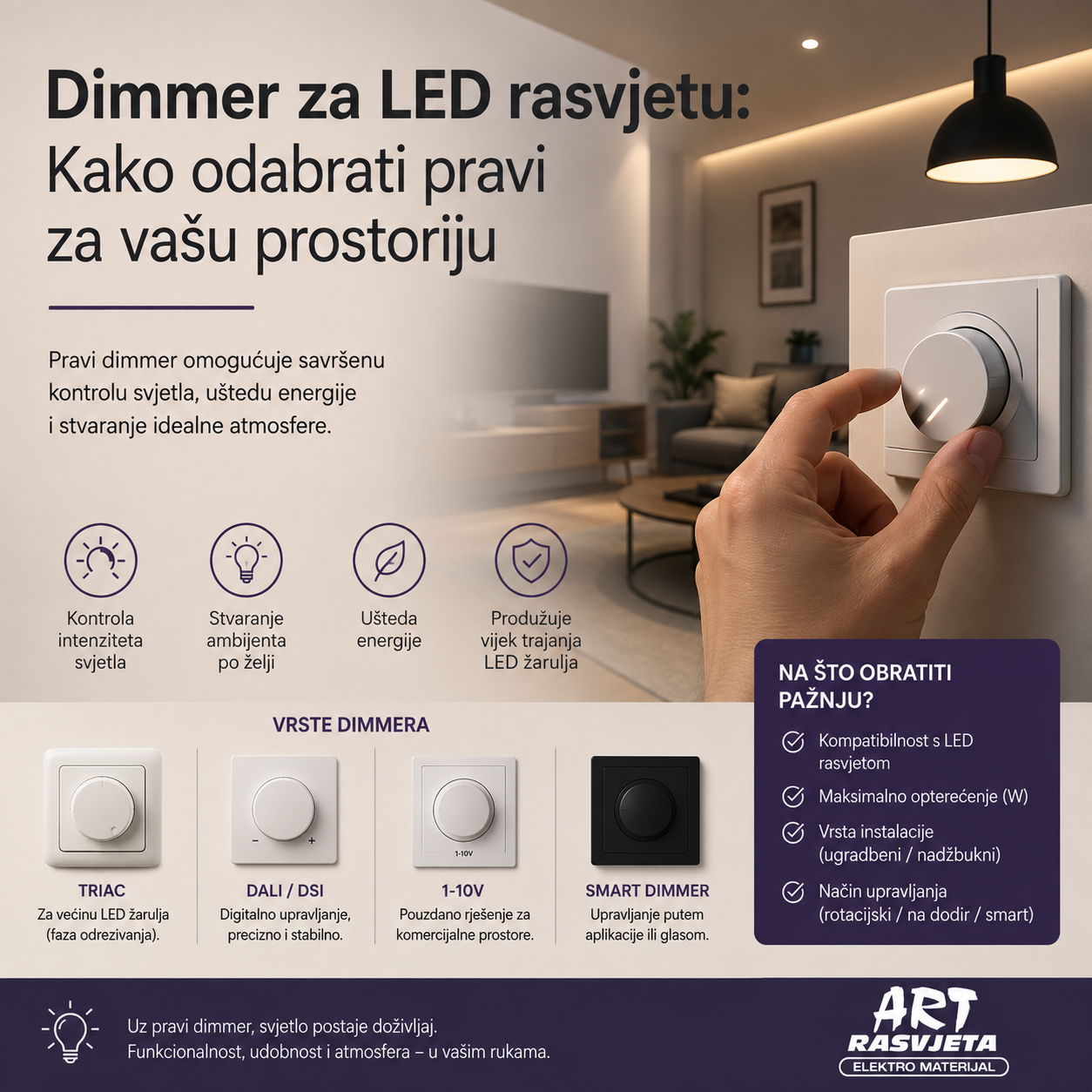 Dimmer za LED rasvjetu