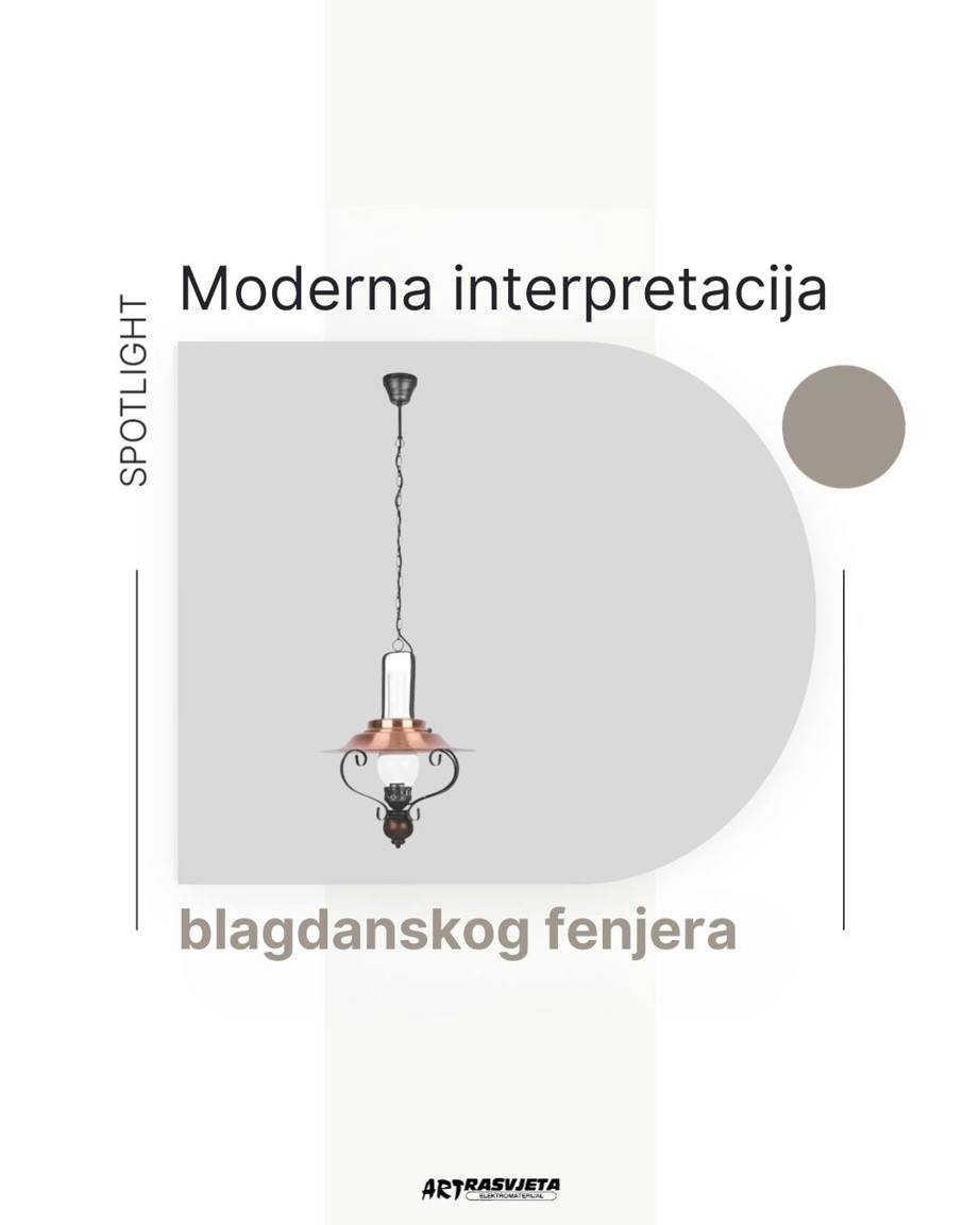 Enna luster – moderna interpretacija blagdanskog fenjera