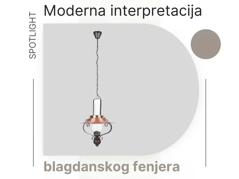 Enna luster – moderna interpretacija blagdanskog fenjera