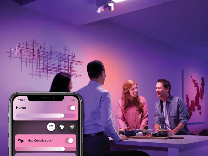 Estetika i dizajn: Kako Hue rasvjeta oblikuje interijer (Savjeti za postavljanje i skrivanje traka i