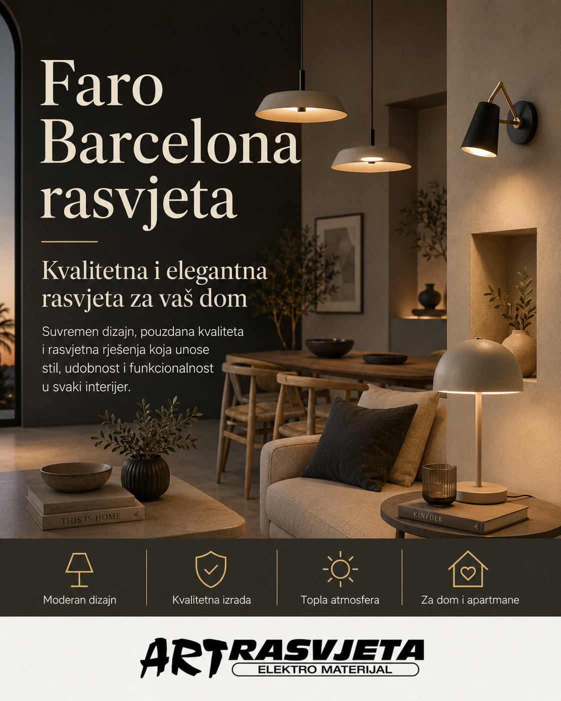 Faro Barcelona rasvjeta: Kvalitetna i elegantna rasvjeta za vaš dom