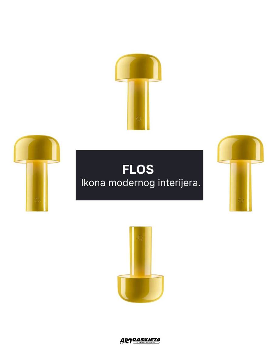 FLOS: Kada Rasvjeta Postaje Svjetlosna Skulptura za Luksuzni Interijer