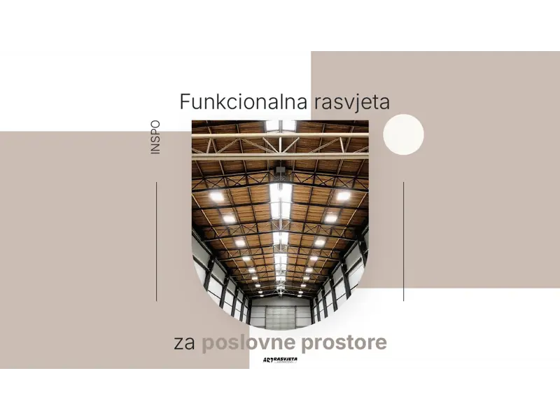 Funkcionalna rasvjeta za poslovne prostore