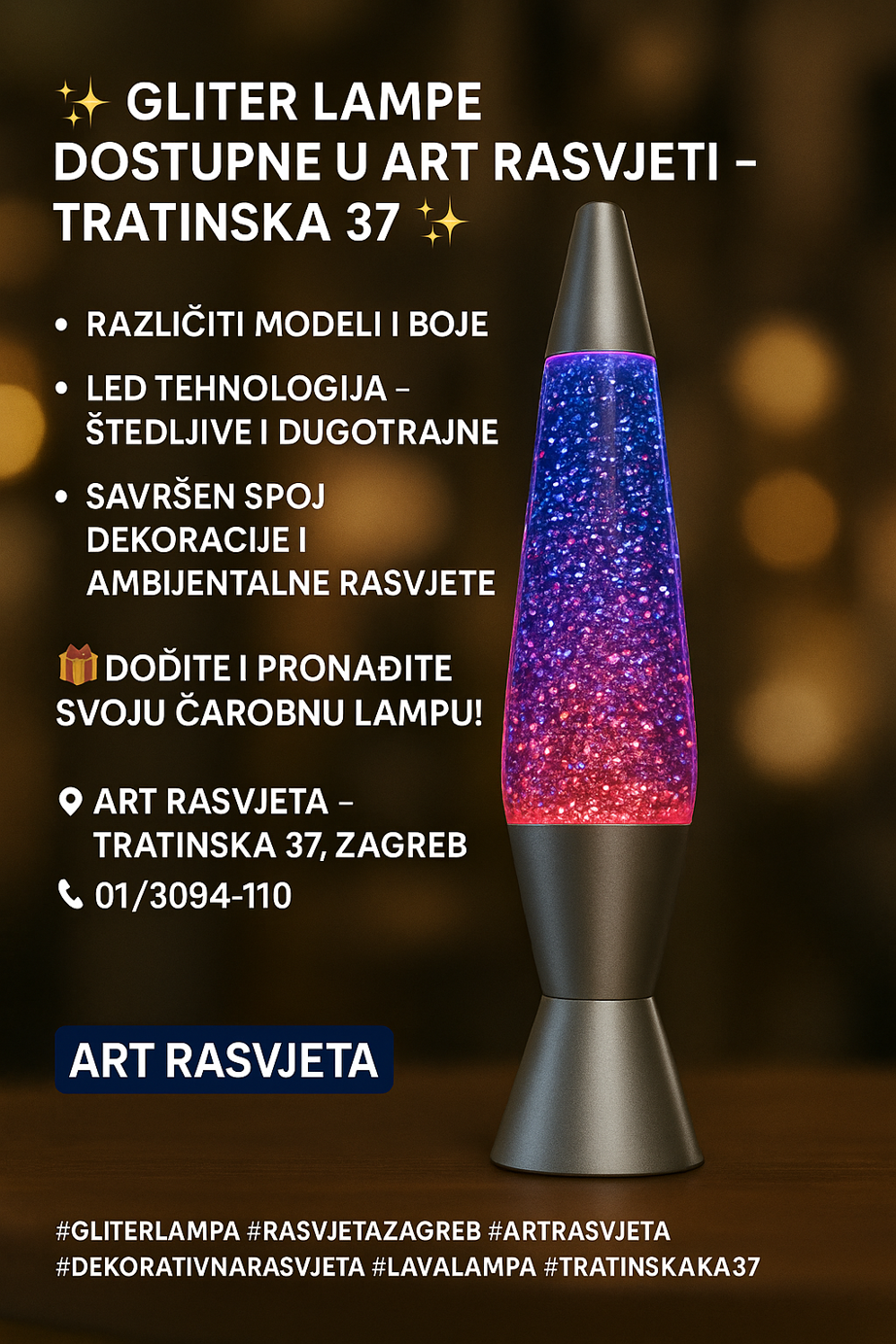 Gliter Lampe: Potpuni Vodič Kroz Čarobni Svijet Svjetlucave Rasvjete