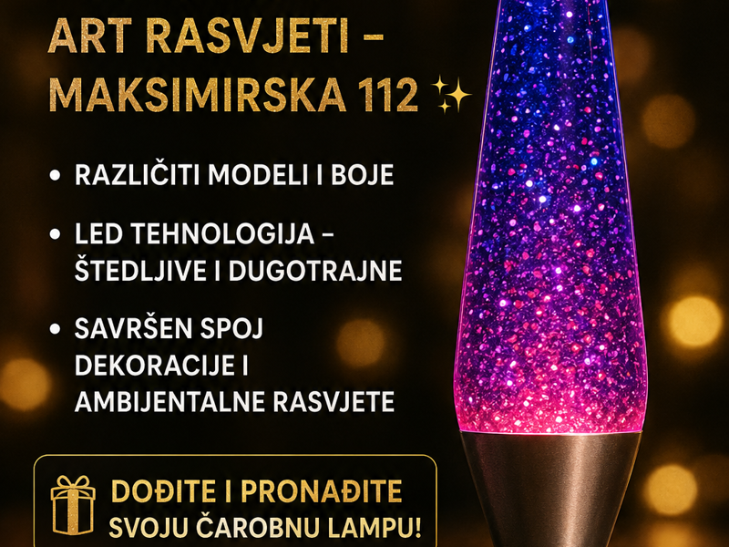 Gliter Lampe: Potpuni Vodič Kroz Čarobni Svijet Svjetlucave Rasvjete