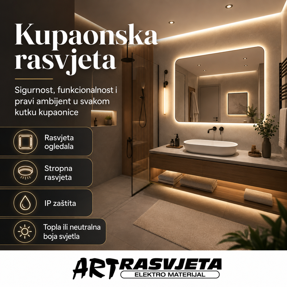 Inspiracija - Kupaonska rasvjeta