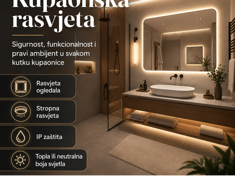 Inspiracija - Kupaonska rasvjeta