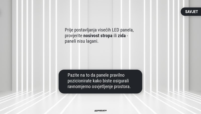 Instalacija LED panela: Praktični savjeti za savršeno osvjetljenje