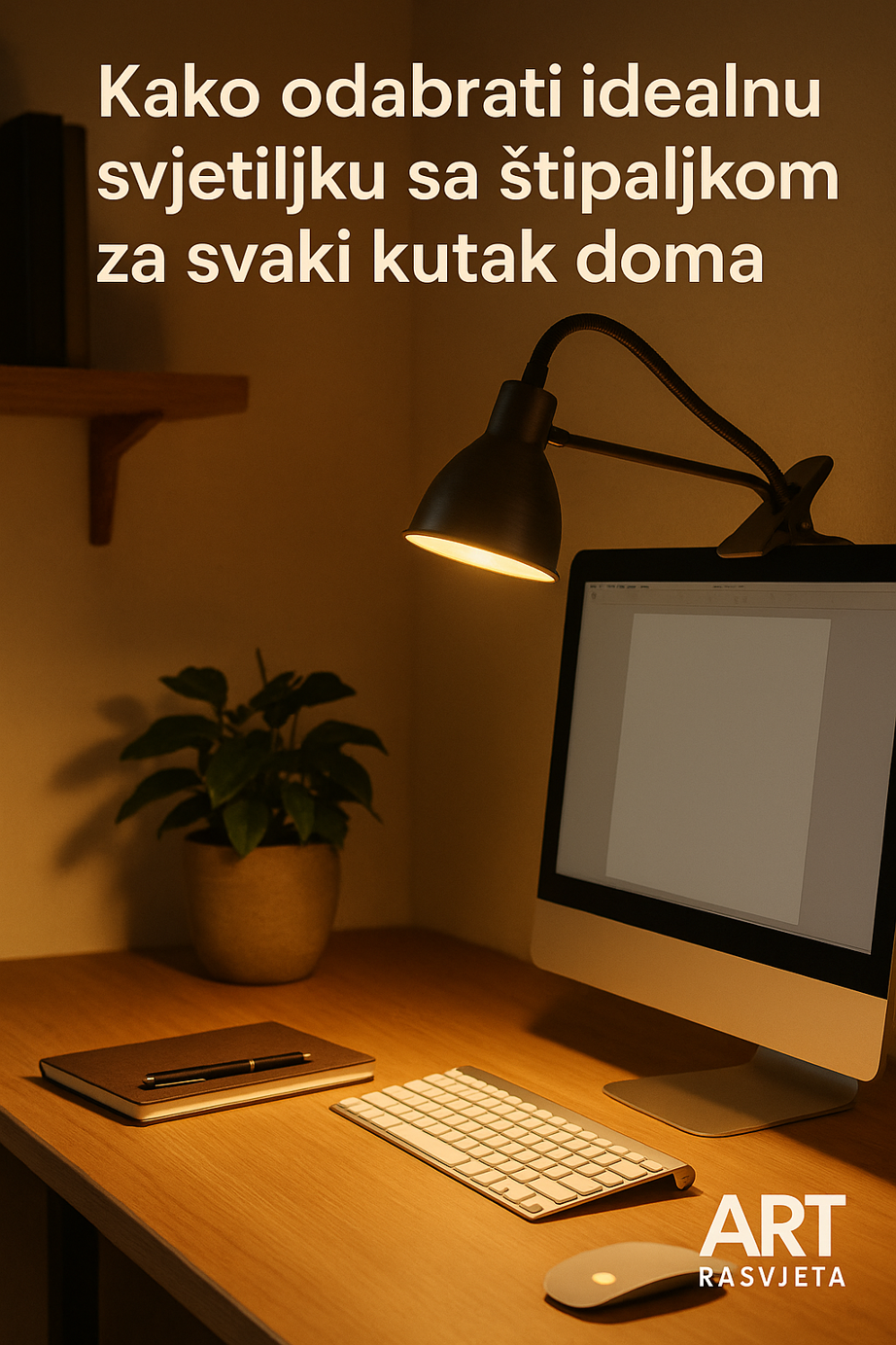 Kako odabrati idealnu svjetiljku sa štipaljkom za svaki kutak doma