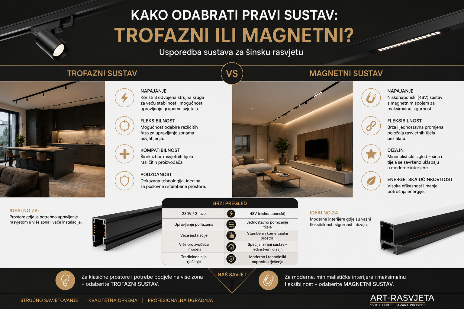 Kako odabrati pravi sustav: Trofazni ili magnetni?