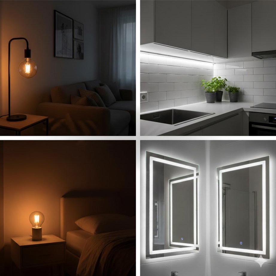 Kako Odabrati Pravu LED Rasvjetu za Svaku Sobu u Vašem Domu: Ultimativni Vodič