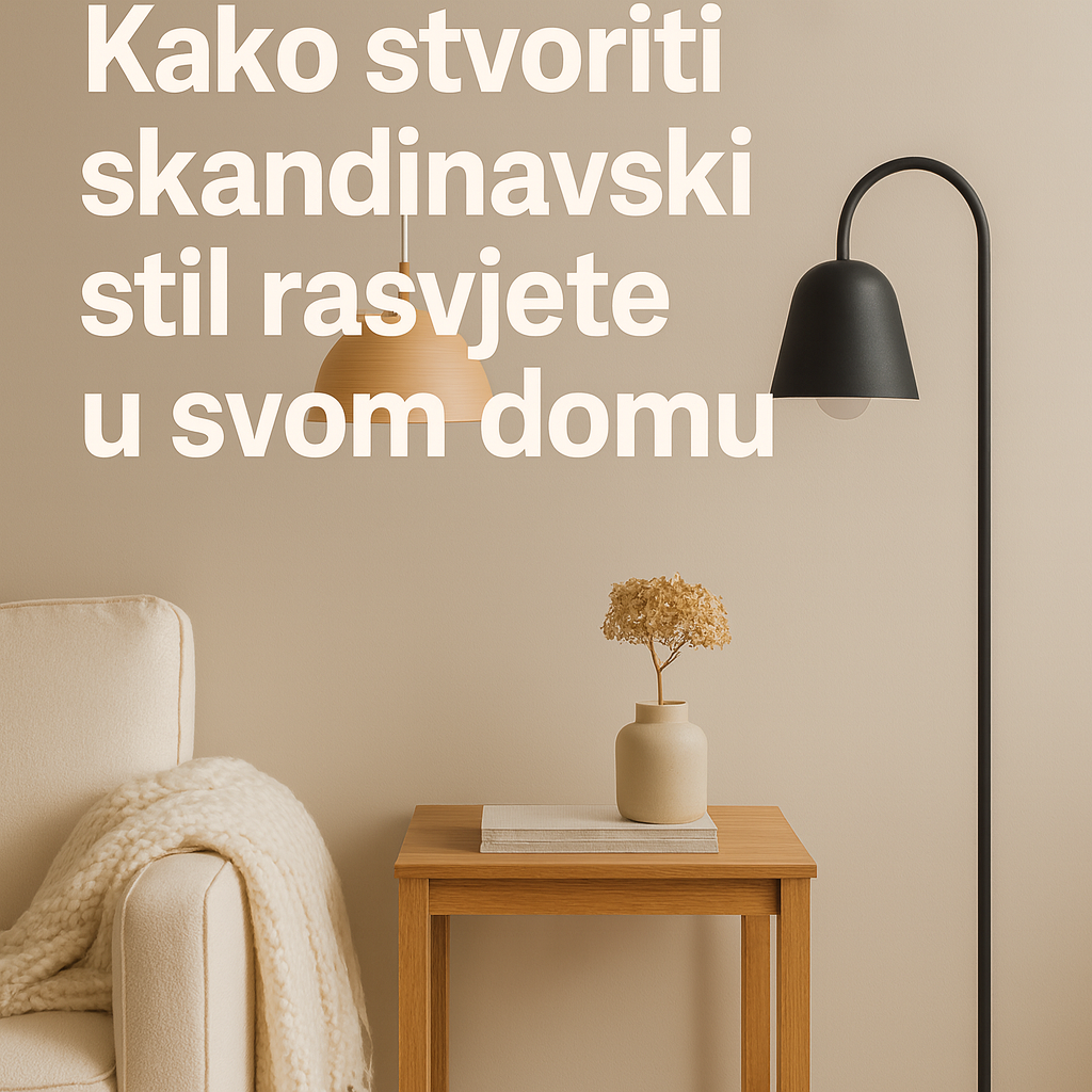 Kako stvoriti skandinavski stil rasvjete u svom domu