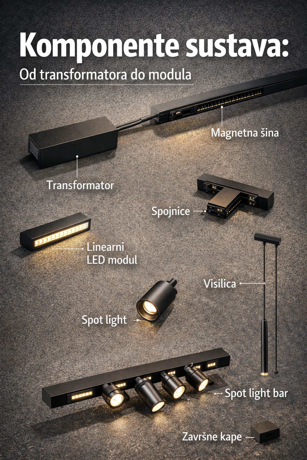 Komponente sustava: Od transformatora do modula