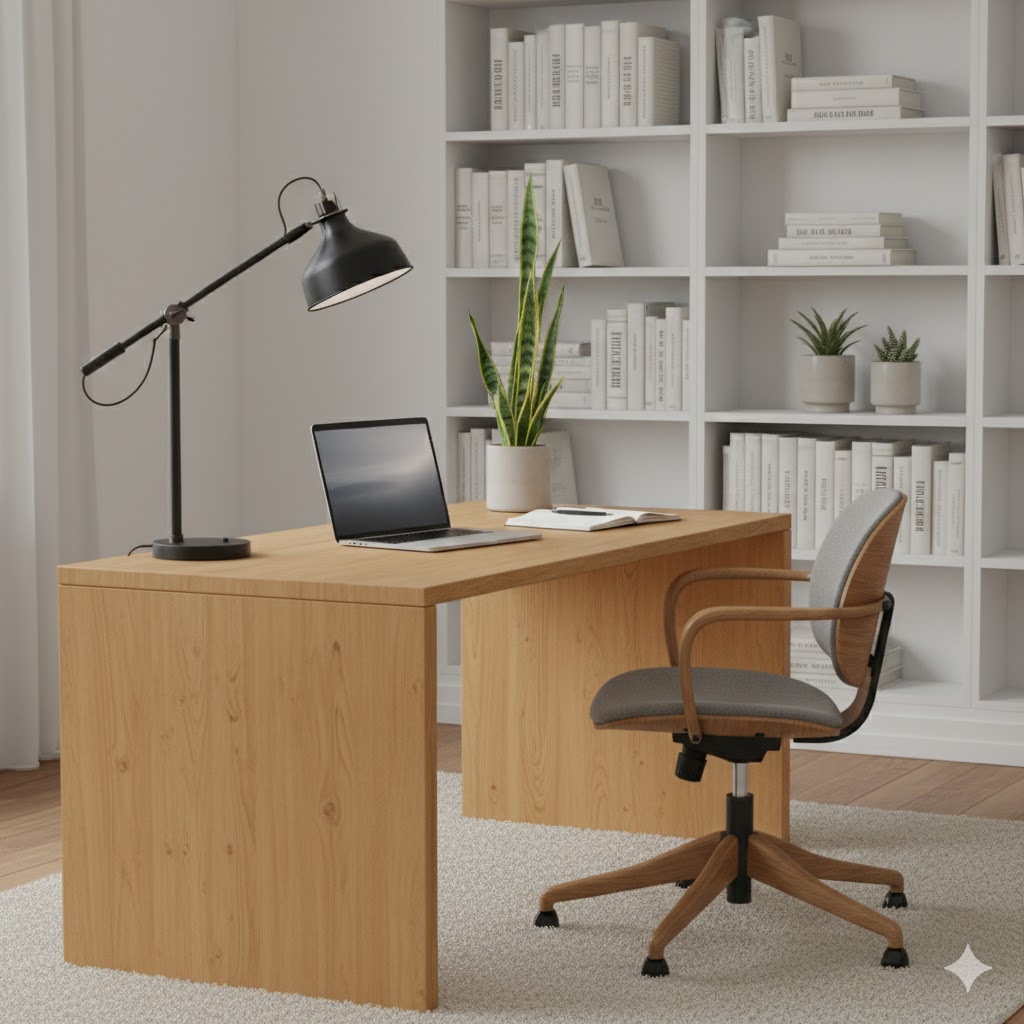 Kućni ured u skandinavskom stilu