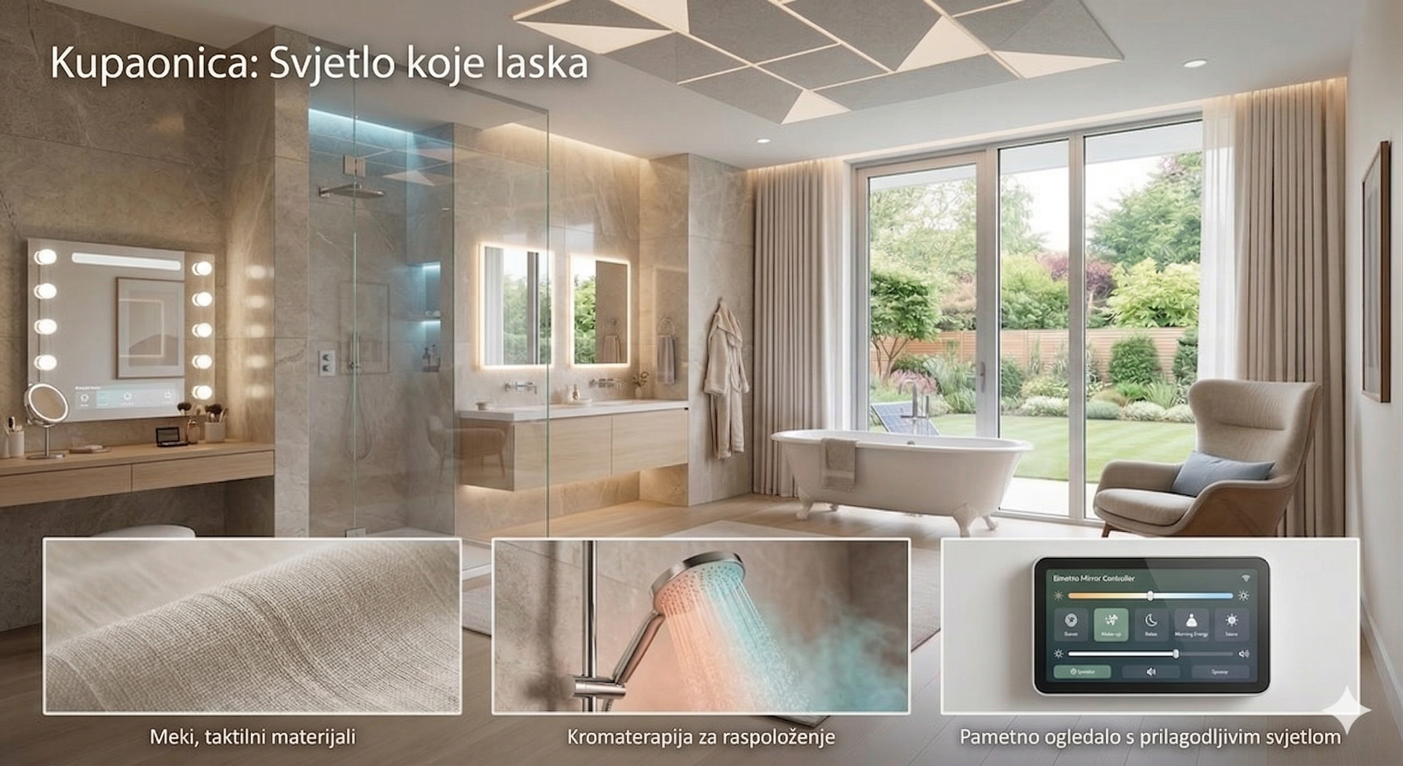 Kupaonica: Svjetlo koje laska