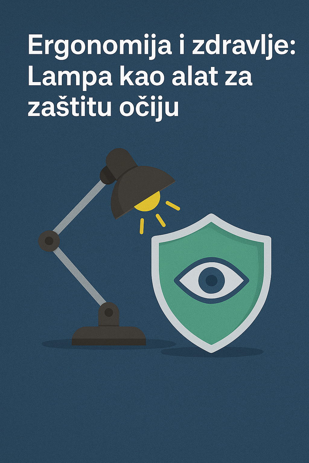 Ergonomija i Zdravlje: Lampa kao Alat za Zaštitu Očiju