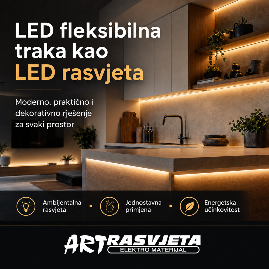 LED fleksibilna traka kao led rasvjeta