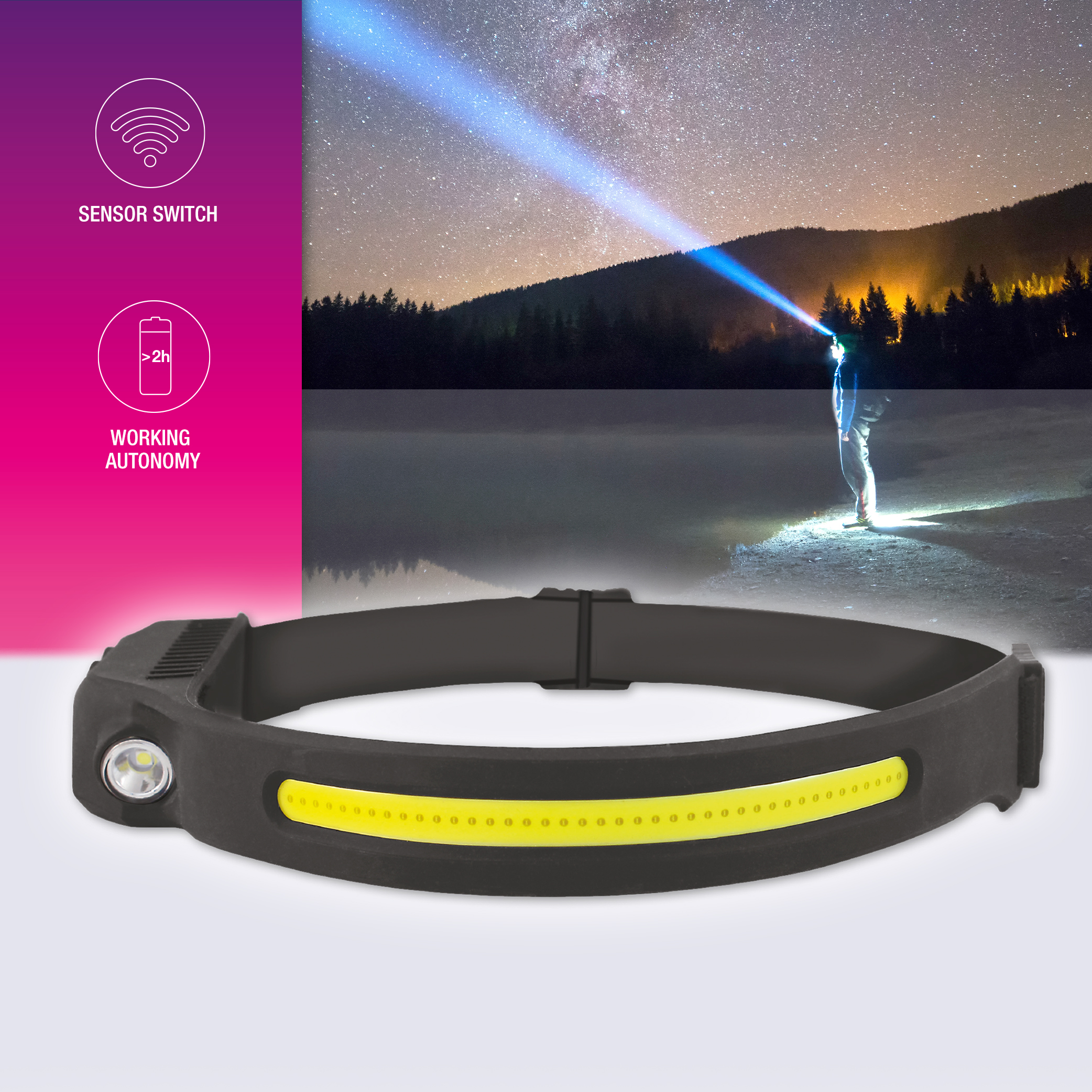 LED naglavna svjetiljka