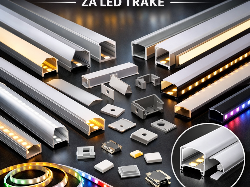 LED profili i aluminijski kanali za LED trake: Potpuni vodič za profesionalnu rasvjetu