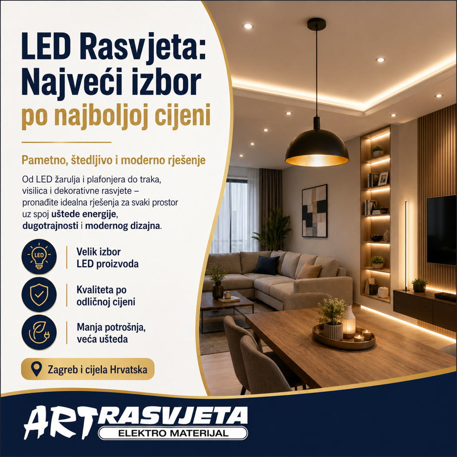 LED Rasvjeta: Najveći izbor po najboljoj cijeni