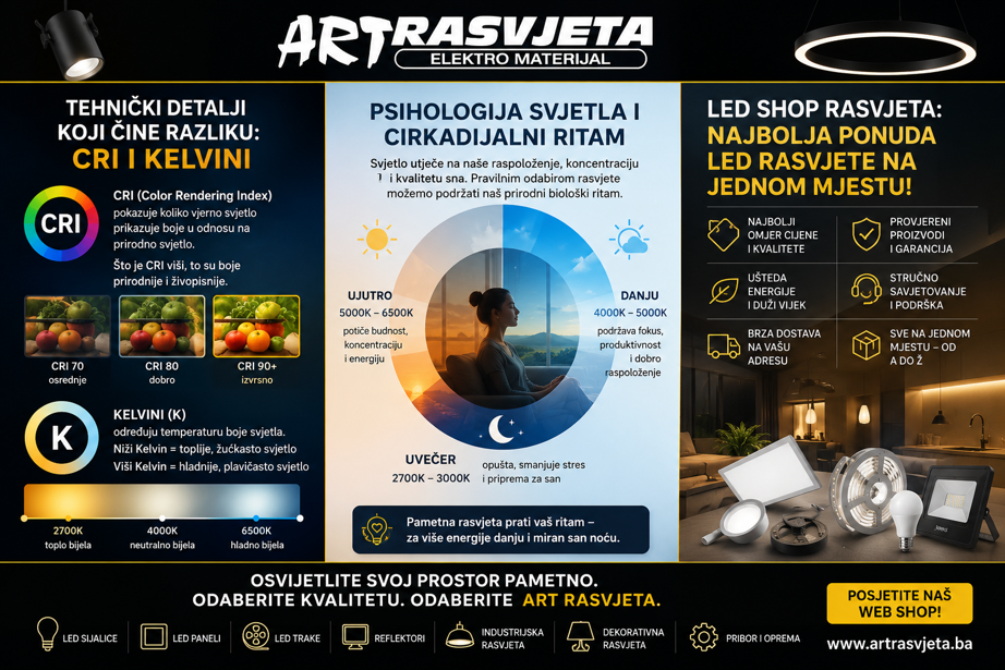 LED shop rasvjeta: Najbolja ponuda LED rasvjete na jednom mjestu!
