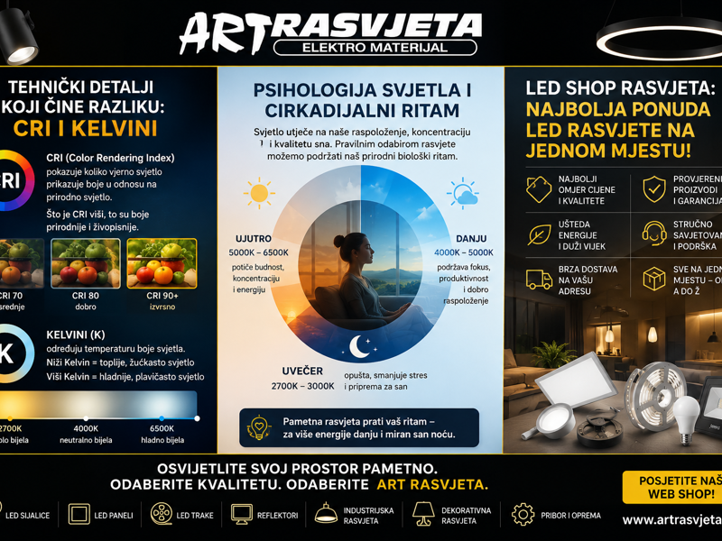 LED shop rasvjeta: Najbolja ponuda LED rasvjete na jednom mjestu!