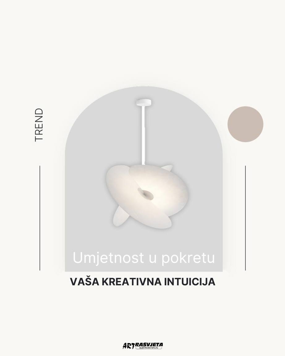 LUCEPLAN Levante LED visilica – kad se dizajn susretne s poezijom svjetla