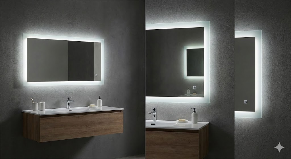 Moderna ogledala sa LED rasvjetom