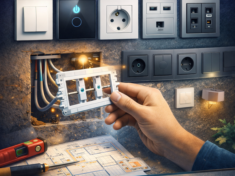 Modularni sustavi prekidača i utičnica: Potpuni vodič kroz planiranje, ugradnju i dizajn