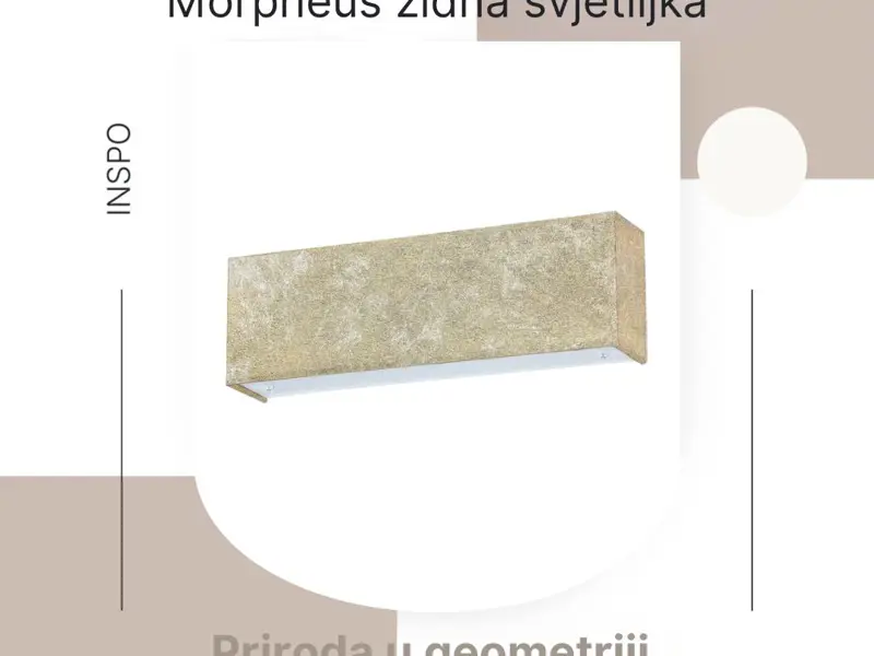 Morpheus zidna svjetiljka: reljefna ljepota koja oblikuje svjetlo