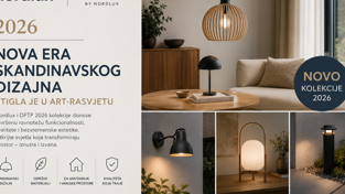 Nordlux i DFTP 2026: Nova era skandinavskog dizajna stigla je u Art-rasvjetu