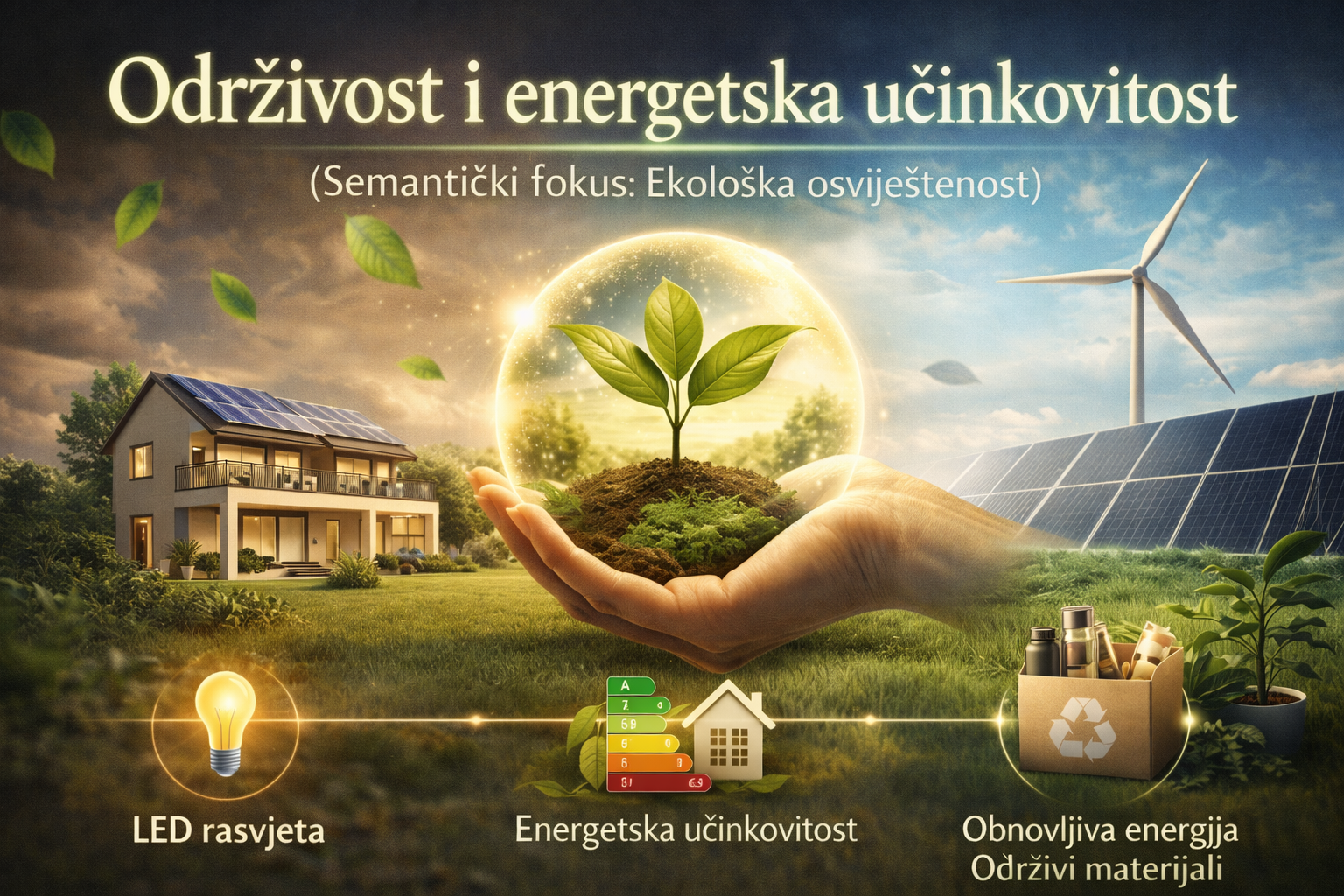 Održivost i energetska učinkovitost (Semantički fokus: Ekološka osviještenost)