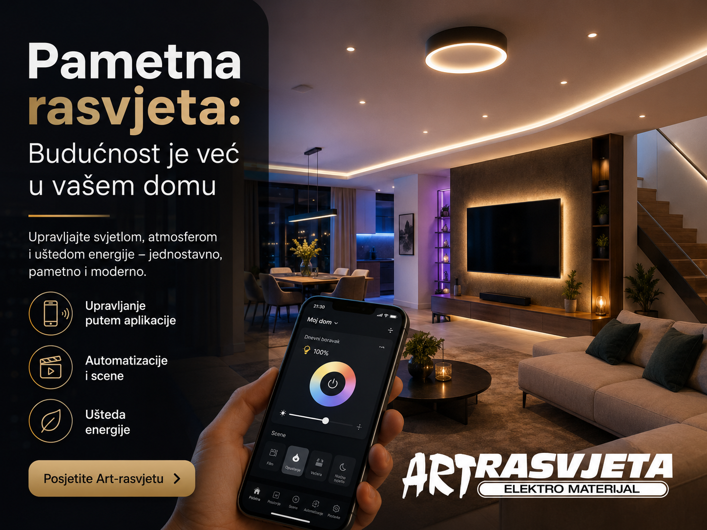 Pametna rasvjeta: Budućnost je već u vašem domu